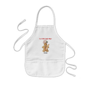 Avental Infantil Pequeno Cookie Gingerbread Baker