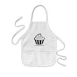 Avental Infantil Personalizar Apron Uniforme com Logotipo ou Imagem