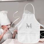Avental Infantil Personalizar Nome do Monograma Adicionar Cor da Fo<br><div class="desc">Personalize este produto Monograma Inicial ou Nome. Parece bom em qualquer coisa. ⭐ PERSONALIZAR este modelo com o seu trabalho de arte. ⭐ EDITÁ-lo ainda mais para fazer mais alterações. ⭐ TRANSFERIR este design para qualquer produto. Visite todas as minhas lojas em bit.ly/SandyspiderStores (recortar e colar).</div>
