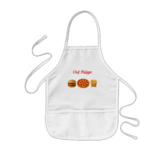 Avental Infantil Personalized kid apron, custom name kid apron