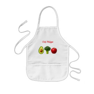 Avental Infantil Personalized kid apron, custom name kid apron