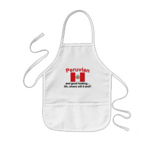 Avental Infantil Peruvian bonitos