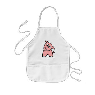 Avental Infantil Pig Childrens Apron