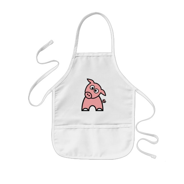Avental Infantil Pig Childrens Apron (Frente)