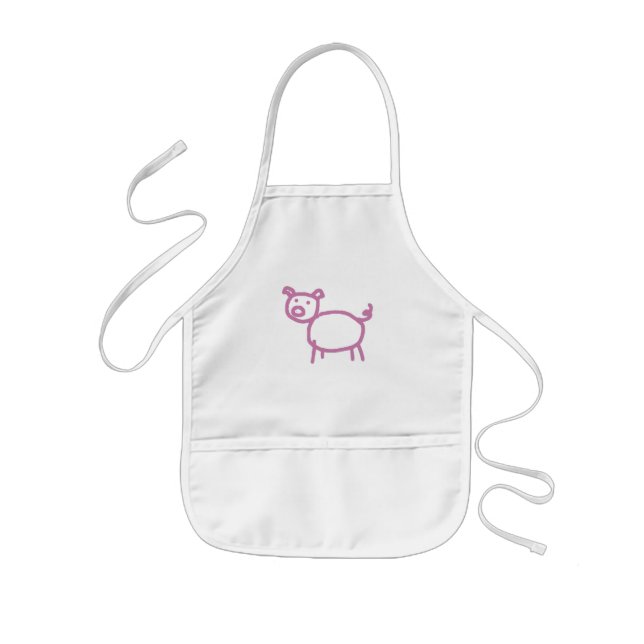 Avental Infantil Piggy (Frente)