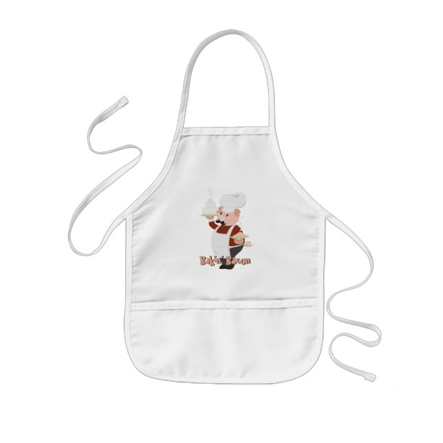 Avental Infantil Piggy Chef Apron (Frente)