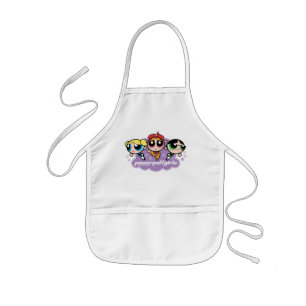 Avental Infantil Powerpuff Girls Team Logo