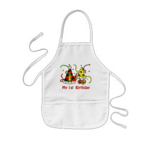 Avental Infantil primeiro aniversario Baby Apron