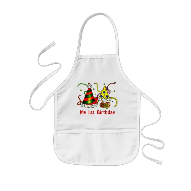 Avental Infantil primeiro aniversario Baby Apron (Frente)