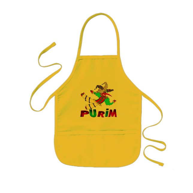 Avental Infantil Purim (Frente)