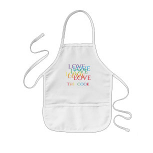 Avental Infantil RAINBOVE AMOR Apron infantil