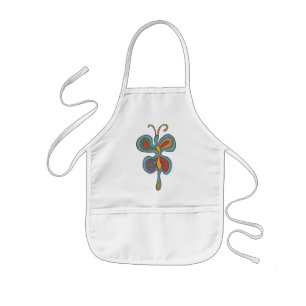 Avental Infantil Rainbow Butterfly Apron