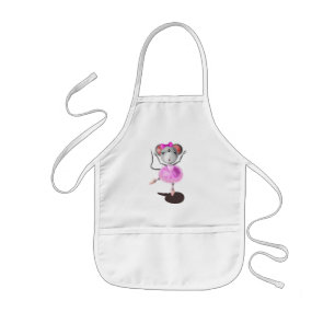 Avental Infantil Rato Ballerina -