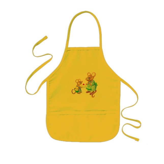 Avental Infantil 'Ratos' Crianças' Apron (Frente)