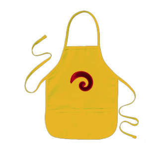 Avental Infantil Redemoinho roxo