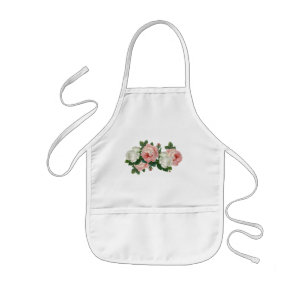 Avental Infantil Romance Floral