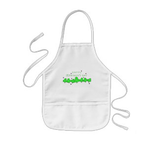Avental Infantil Rua, dia de Patrick Apron