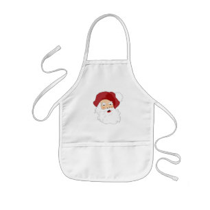 Avental Infantil Santa Clause