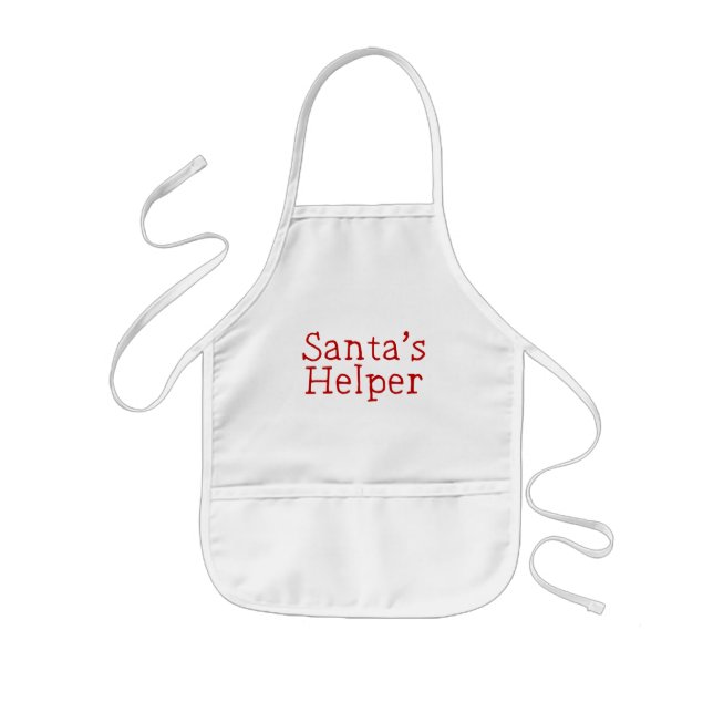 Avental Infantil Santa's Helper - Christmas (Frente)