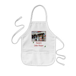 Avental Infantil 'Santa's Little Helper' Kid's Holiday Apron