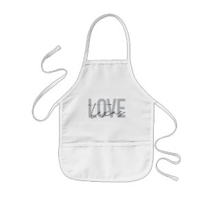 Avental Infantil Simples, moderno, urbano, legal design Love Texas