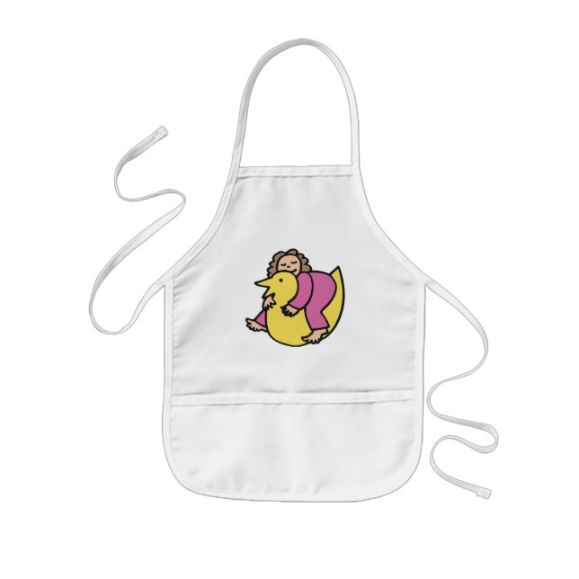 Avental Infantil Sonhos Ducky (Frente)
