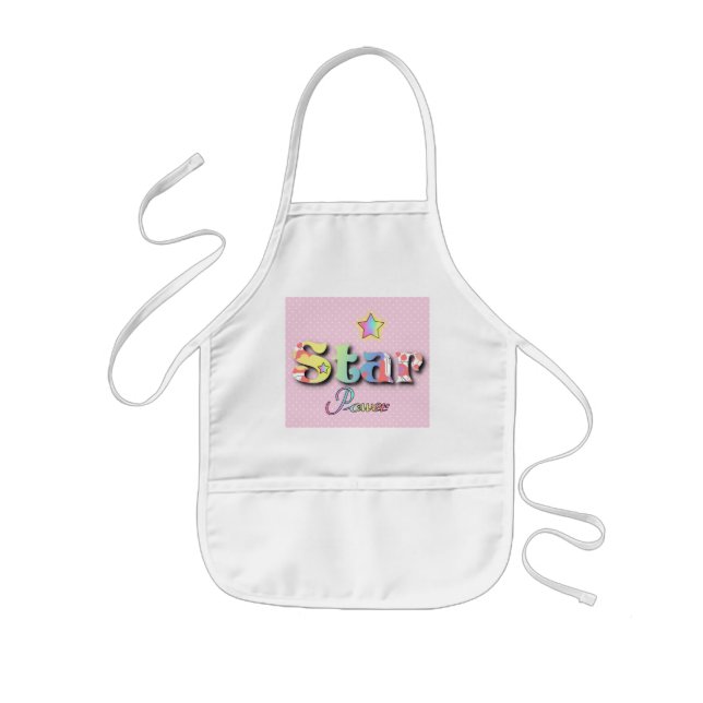 Avental Infantil STAR POWER Kids Apron (Frente)