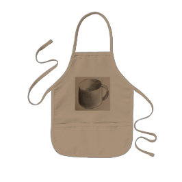 Avental Infantil Taça Café Apron