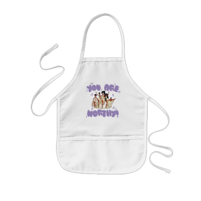 Avental Infantil The Muses - You Are Worthy Kids' Apron (Frente)