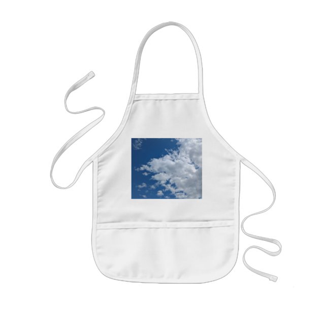 Avental Infantil Triângulo das nuvens (Frente)
