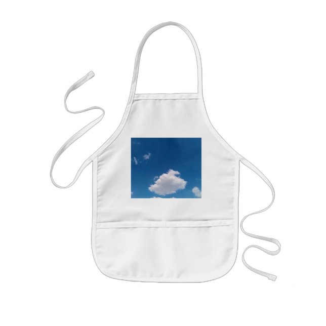 Avental Infantil Uma nuvem de solteiro (Frente)