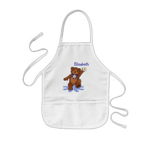 Avental Infantil Urso de ursinho da dança