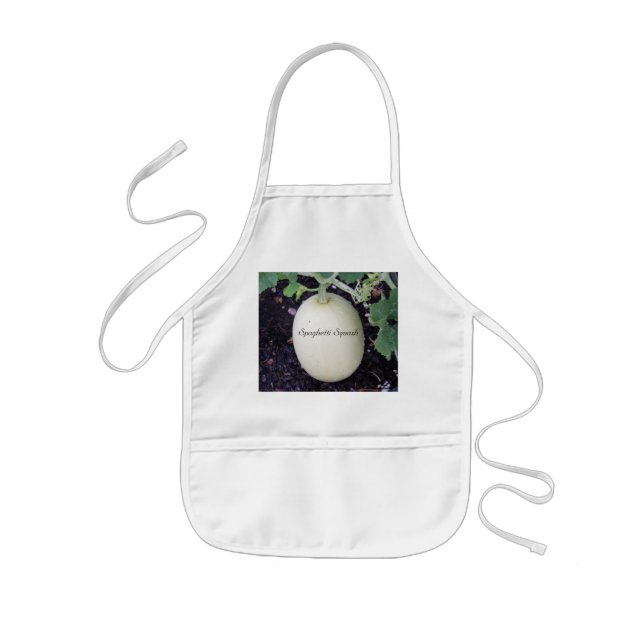 Avental Infantil Vegetais: Esparguete (Frente)