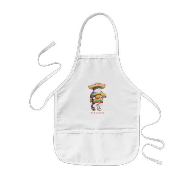 Avental Infantil WENDELITO Kids' Apron (Frente)