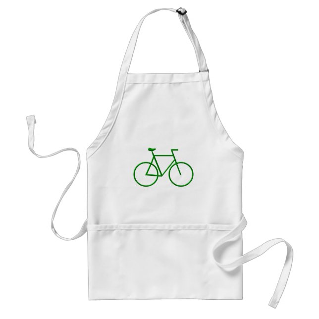Avental Ir Bicicleta Verde (Frente)