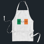 Avental Irish Flag Ireland<br><div class="desc">Irish Flag Ireland Apron Design © Trinkets and Things 2017 - AHP Design. Todos os Direitos Reservados.</div>