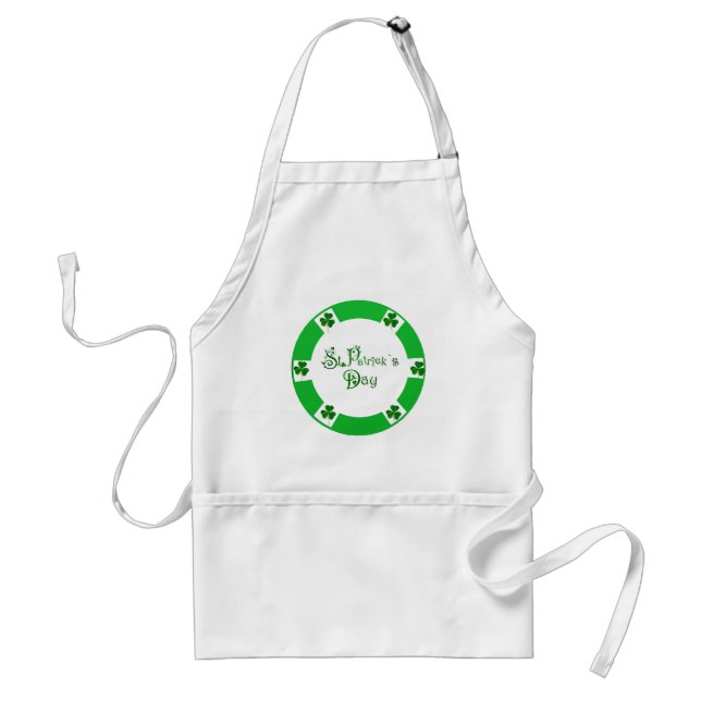Avental Irish Shamrock para Standard-Apron (Frente)
