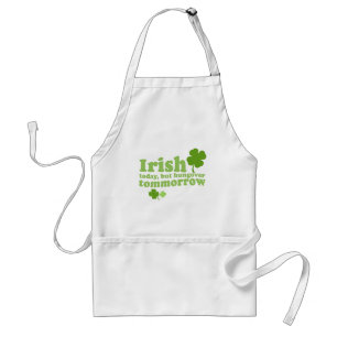AVENTAL IRLANDÊS HOJE HUNGOVER AMANHÃ