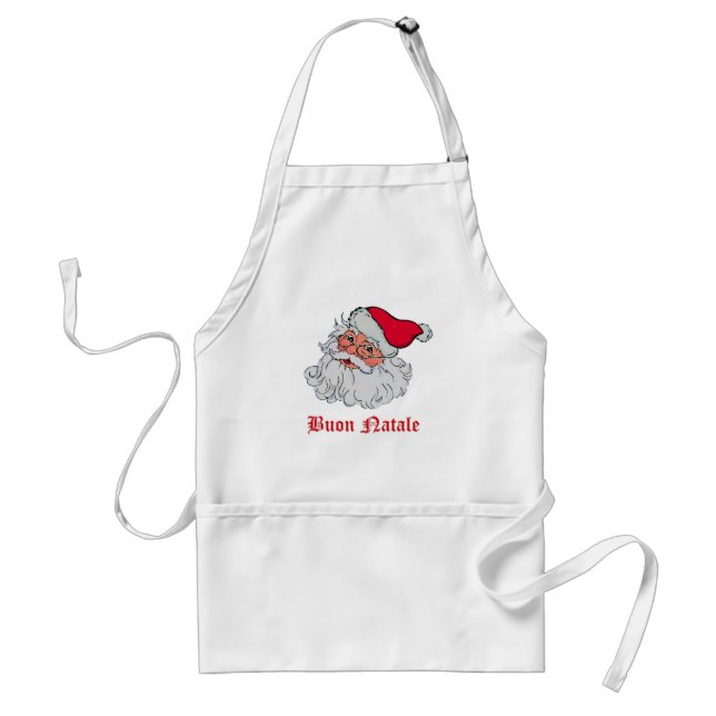 Avental Italiano Papai Noel #2 (Frente)