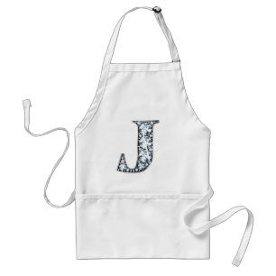 Avental "J" Diamond Bling Apron