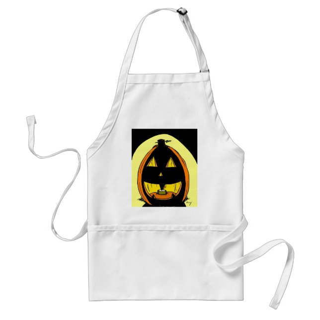 Avental Jack o' Lantern Apron (Frente)