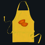 Avental Jamaica Spicy Beef Patty Jamaica Paery<br><div class="desc">Design apresenta uma ilustração original de um par de pastéis jamaicanos de carne picante amarela ouro. Excelente para quem ama a Jamaica ou é fã da cozinha jamaicana. Muitos designs ilustrados adicionais estão disponíveis neste compro. Não vê exatamente o que está procurando? Entre em contato com Rebecca para ter algo...</div>