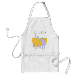 Avental Janto Servido Tableware Set Apron