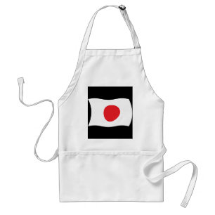 Avental Japão Flag Apron