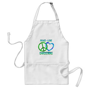 Avental JARDINAGEM do amor da paz