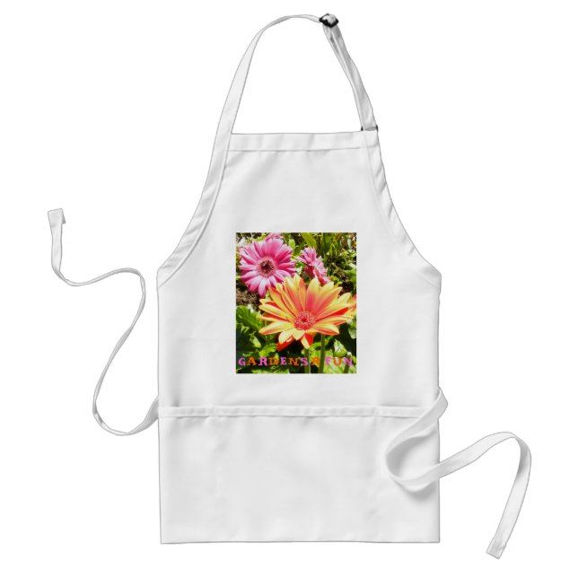Avental Jardins e Diversos Gerber Daisies Apron (Frente)