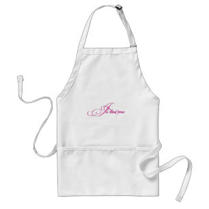 Avental Je taime Love Word Apron