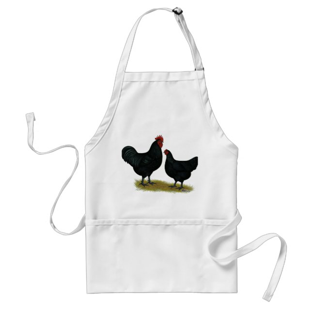 Avental Jersey Giant Chickens (Frente)