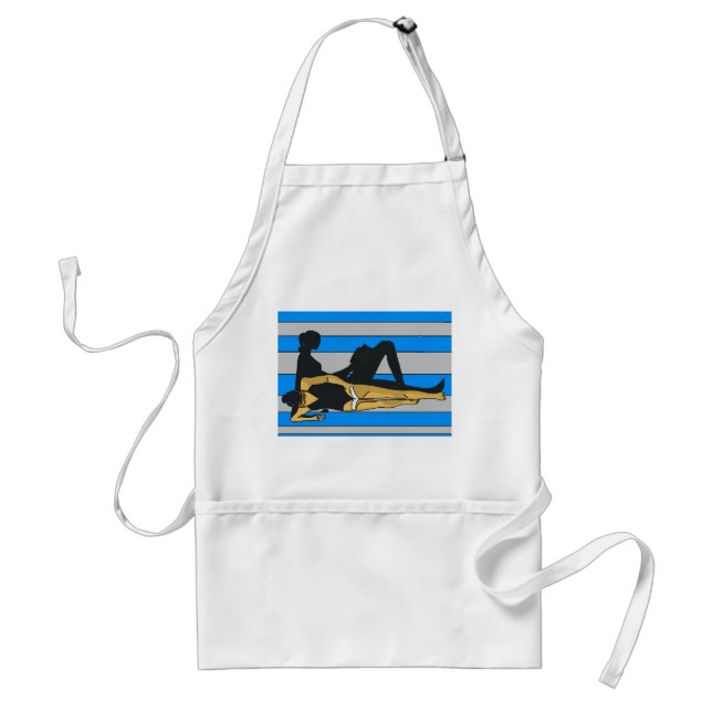 Avental Jersey Shore, Gal on Beach Towel (Frente)