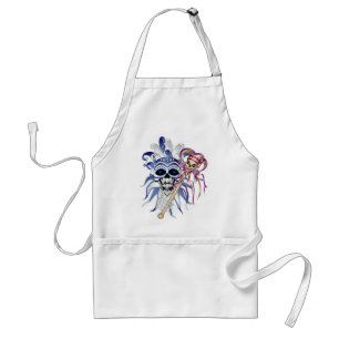 Avental Jester Skull